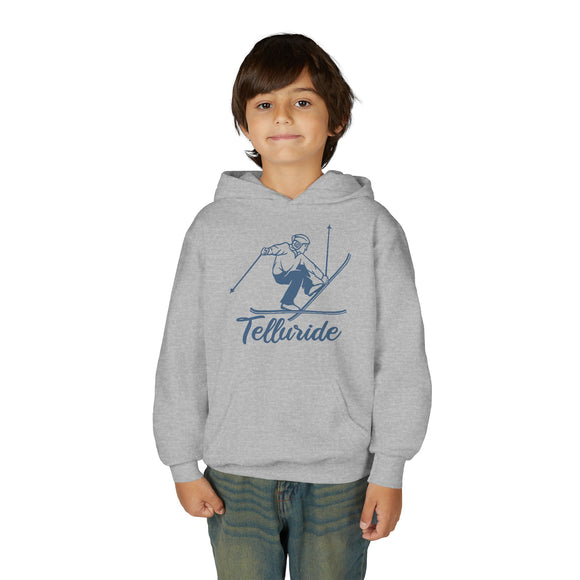 Telluride, Colorado Youth Hoodie - Snow Ski Kids Telluride Hooded Sweatshirt