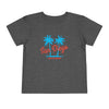 San Diego, California Toddler T-Shirt - Retro Palm Tree Toddler San Diego Shirt