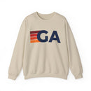 Georgia Retro Sweatshirt | Retro Stripes Georgia-2