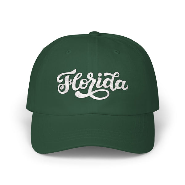 Florida Dad Hat - Embroidered Florida Classic Dad Cap