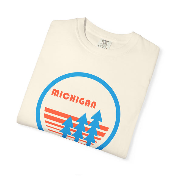 Michigan T Shirt, Comfort Colors Cotton 100% Cotton Trees Tee