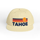 Lake Tahoe, California retro sunset Surf Cap | vintage striped sun state hat-10