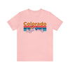 Colorado T-Shirt - Mountain Sunset Unisex Colorado Shirt