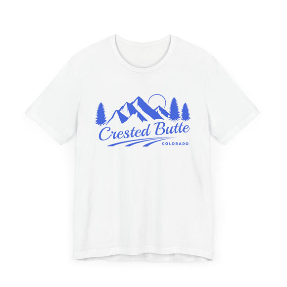 Crested Butte, Colorado T-Shirt - Retro Mountain Unisex Crested Butte Shirt