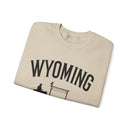 Wyoming Sweatshirt - Wyoming Cowboy Graphic Crewneck-9
