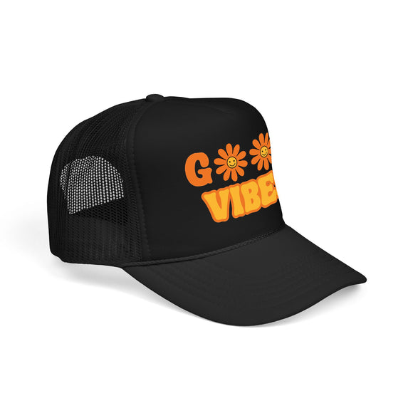 Good Vibes Trucker Hat Boho