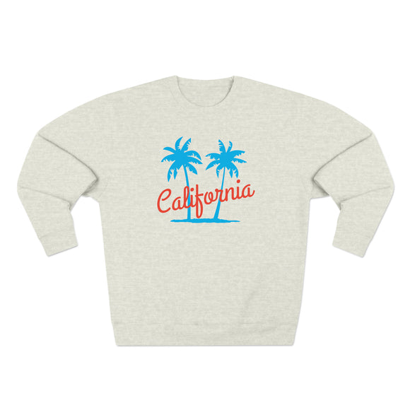 Premium California Sweatshirt - Retro Unisex Sweatshirt