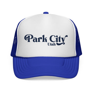 Buy royal Park City, Utah Retro Trucker Hat
