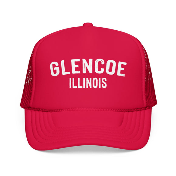 Glencoe, Illinois Trucker Hat - Foam Glencoe Cap