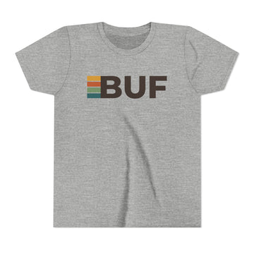Buy athletic-heather Buffalo, New York Youth Tee - BUF T Shirt