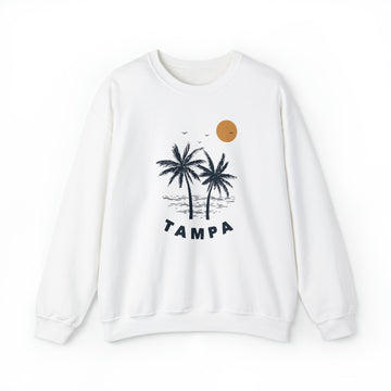 Tampa, Florida Sweatshirt - Unisex Crewneck Tampa Sweatshirt