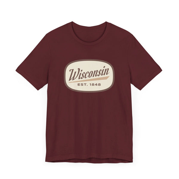 Wisconsin T-Shirt - Retro Unisex Wisconsin Shirt