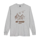 Mt Hood, Oregon Long Sleeve T-Shirt - Ski Mountain Gondola-2