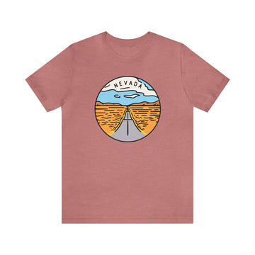 Buy heather-mauve Nevada T-Shirt - Unisex Nevada Shirt