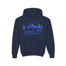 Retro Jackson Hole, Wyoming Youth Hoodie - Mountain Jackson Hole, Wyoming Kids Sweatshirt, Cute Jackson Hole, Wyoming Children's Pullover-4
