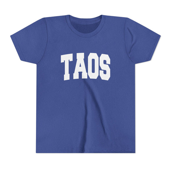 Taos, New Mexico Youth Graphic Tee - Kids Taos T Shirt