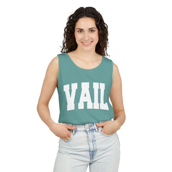 Vail, Colorado Tank Top Unisex | Comfort Colors - 100% Cotton
