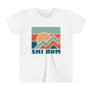 Ski Bum Youth T-Shirt - Unisex Kids Ski Bum Shirt-3