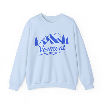 Vermont Sweatshirt - Unisex Mountain Vermont Sweatshirt - 0