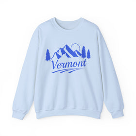 Vermont Sweatshirt - Unisex Mountain Vermont Sweatshirt