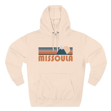 Missoula, Montana Hoodie - Retro Mountain Unisex Sweatshirt