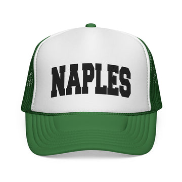 Buy green Naples, Florida Collegiate Style Trucker Hat