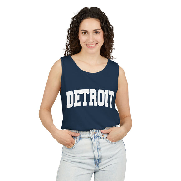 Detroit, Michigan Tank Top Unisex | Comfort Colors - 100% Cotton