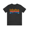 Idaho T-Shirt - Mountain Sunset Unisex Idaho Shirt