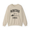 Montana Sweatshirt - Mountain Cowgirl Graphic Crewneck