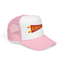 Albuquerque, New Mexico Pennant Trucker Hat — Retro Flag Foam Cap-8