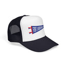 Fort Lauderdale, Florida Pennant Trucker Hat — Retro Flag Foam Cap-9