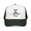 Aspen, Colorado Ski Babe Trucker Hat — Foam Mesh Cap-7