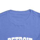 Detroit, Michigan Toddler Graphic Tee - Kids Detroit Vacation T-Shirt-11