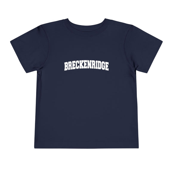 Breckenridge, Colorado Toddler Graphic Tee - Kids Breckenridge Vacation T-Shirt