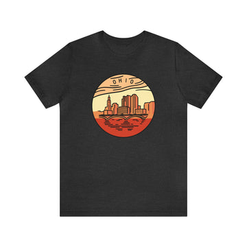 Buy dark-grey-heather Ohio T-Shirt - Unisex Ohio Shirt