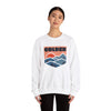 Golden, Colorado Sweatshirt Retro Mountains, Golden Unisex Graphic Crewneck