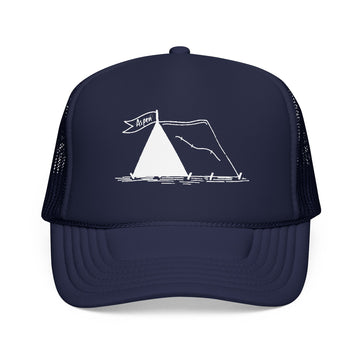 Buy dark-navy Aspen, Colorado Trucker Hat - Foam Mountain Cap