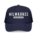 Milwaukee, Wisconsin Trucker Hat - Foam Milwaukee Cap-1