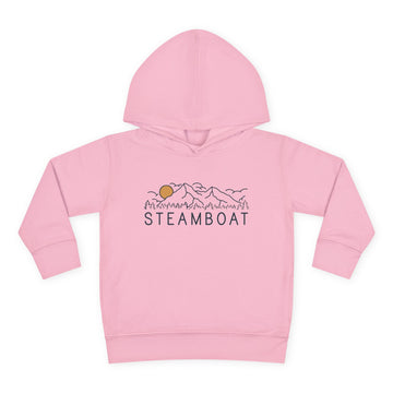 Buy pink Steamboat, Colorado Toddler Hoodie - Unisex Steamboat Toddler Sweatshirt