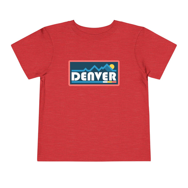 Denver, Colorado Toddler Graphic Tee - Kids Denver Shirt