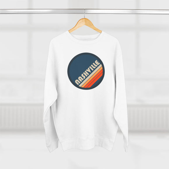 Premium Nashville, Tennessee Sweatshirt - Retro Unisex Premium Tennessee Sweatshirt