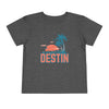 Destin, Florida Toddler T-Shirt - Retro Palm Tree Toddler Destin Shirt