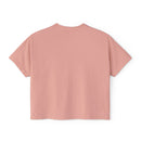Huntington Beach, California Surfer Girl Tee | 100% Cotton Women's Boxy Tee-7