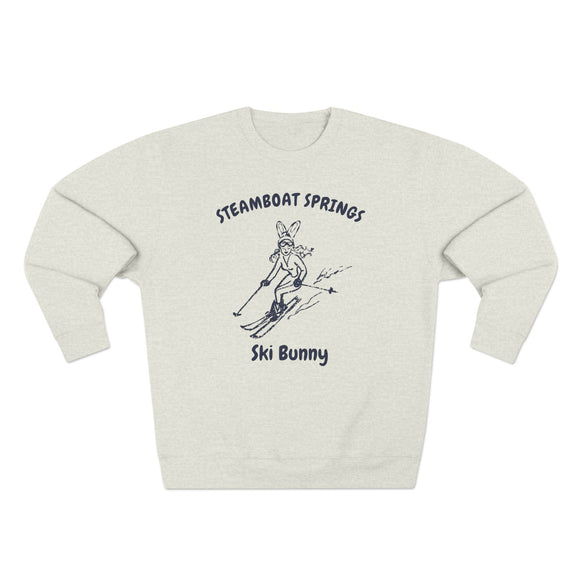 Premium Steamboat Springs, Colorado Ski Bunny Sweatshirt
