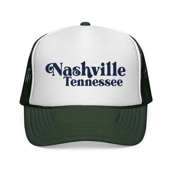 Nashville, Tennessee Retro Trucker Hat