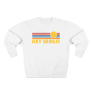 Premium Key Largo, Florida Retro Sun Graphic Sweatshirt-2