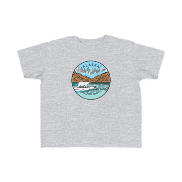 Buy heather Alaska Toddler T-Shirt - Unisex Toddler Alaska Shirt