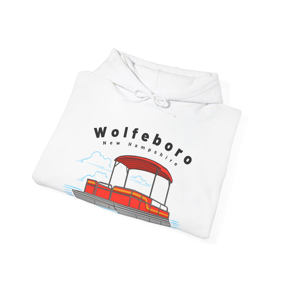 Wolfeboro, New Hampshire Hoodie - Unisex Ski Lift Wolfeboro