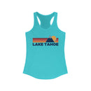Lake Tahoe, California Women's Racerback Tank Top - Mountain Lover Sleeveless Shirt, Women's Lake Tahoe Hiking Tank-3