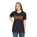 Denver, Colorado Shirt - Mountain Sunset Unisex Denver T-Shirt-36